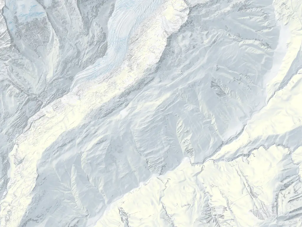 Karte Aletsch Arena: Pisten nach Schwierigkeit, Loipen, Schlittelwege, Lifte und 6 Treffpunkte
