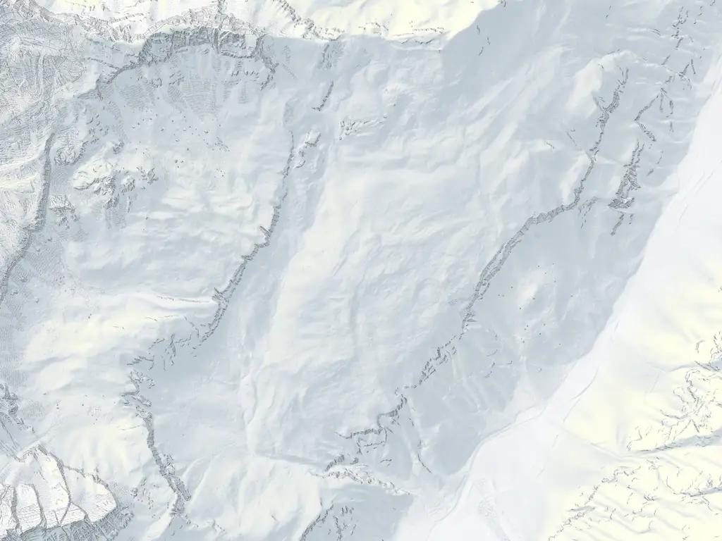 Karte Braunwald: Pisten nach Schwierigkeit, Loipen, Schlittelwege, Lifte und 2 Treffpunkte