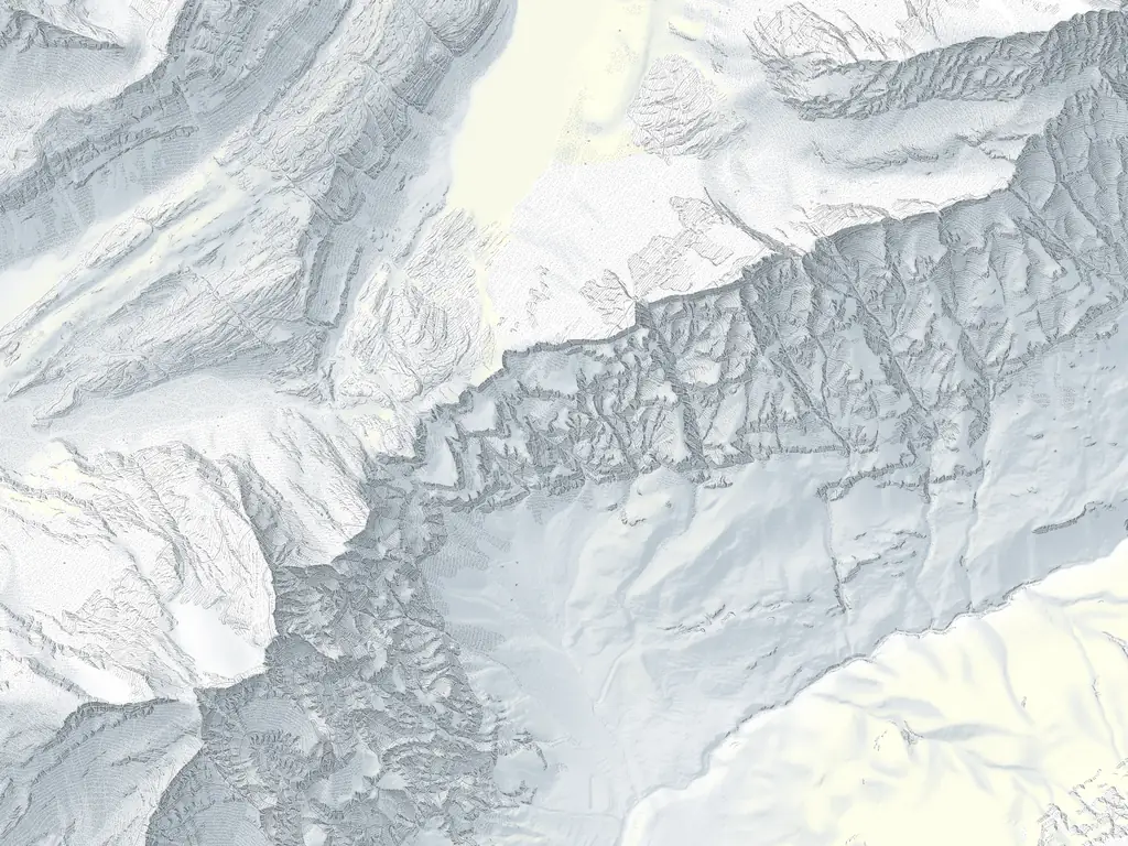 Karte Leukerbad - Gemmipass: Pisten nach Schwierigkeit, Loipen, Schlittelwege, Lifte und 5 Treffpunkte