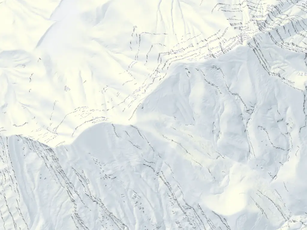 Karte Rigi: Pisten nach Schwierigkeit, Loipen, Schlittelwege, Lifte und 4 Treffpunkte