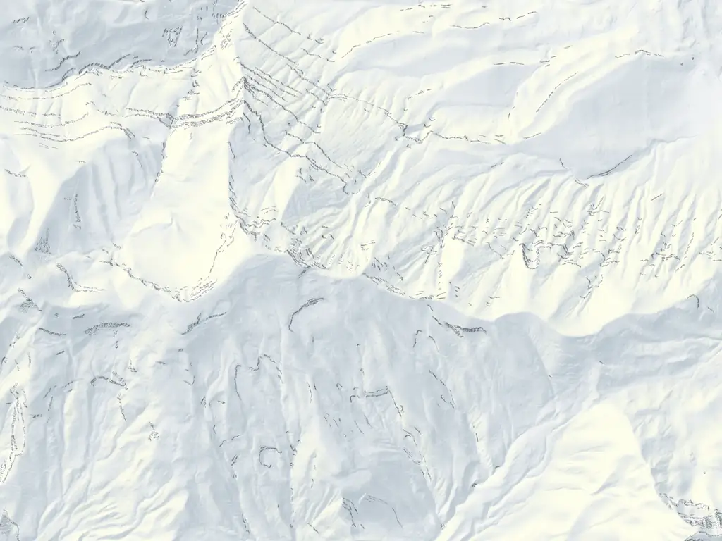 Karte Rigi-Scheidegg: Pisten nach Schwierigkeit, Loipen, Schlittelwege, Lifte und 3 Treffpunkte